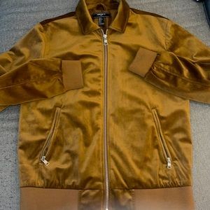 Men velour jacket